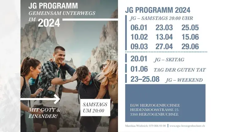 JG-Programm Januar -Juli 2024